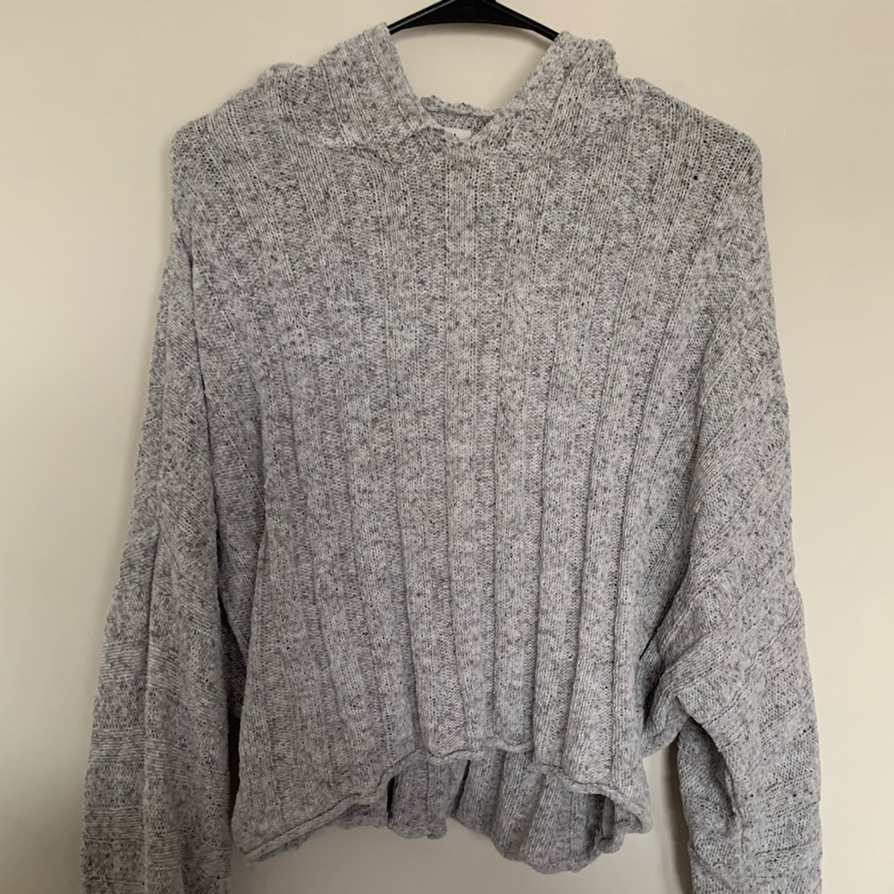 American Eagle Cozy Knit Cropped Sweater